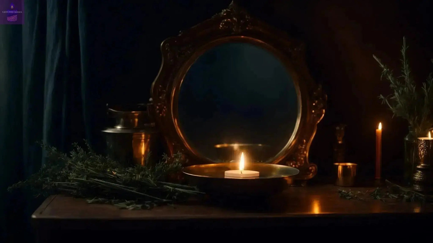 How to Cleanse Mirrors: Spiritual Practices for Clearing Energy and Protection - Geechee Mama Candles