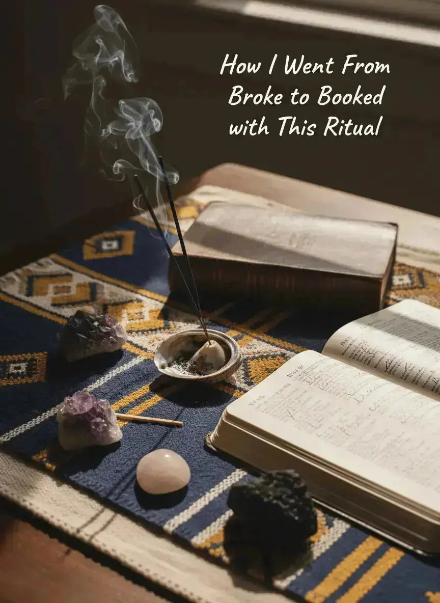 From Broke to Booked: How a Sacred Cleansing Ritual Unlocked My Career - Geechee Mama Candles