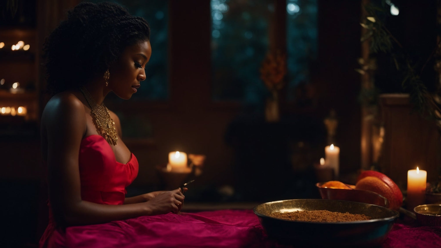 Love Spell New Moon: Clear the Path, Call in the One - Geechee Mama Candles