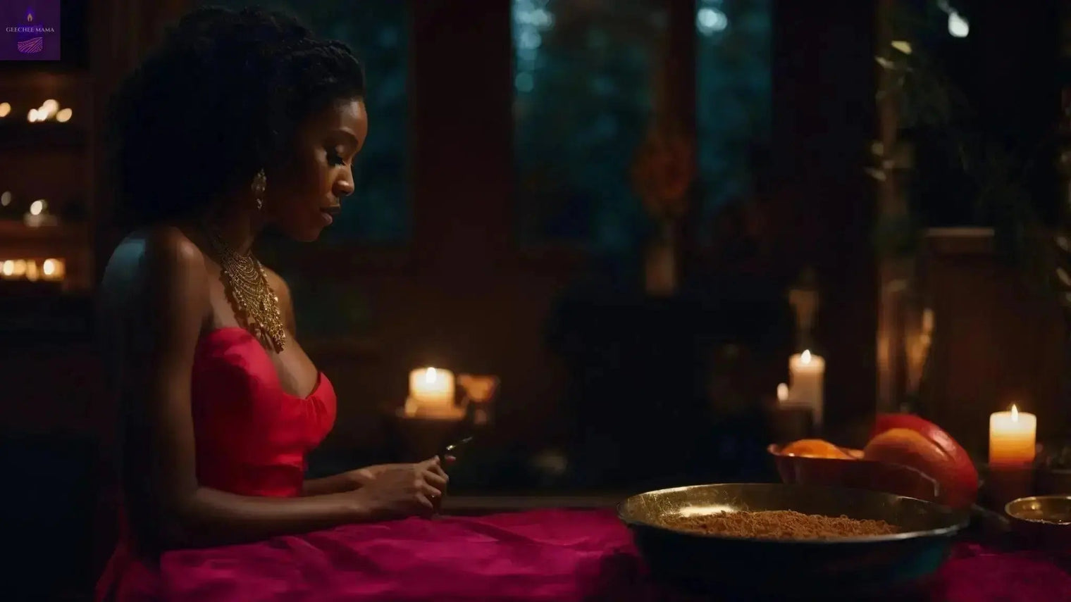 Love Spell New Moon: Clear the Path, Call in the One - Geechee Mama Candles