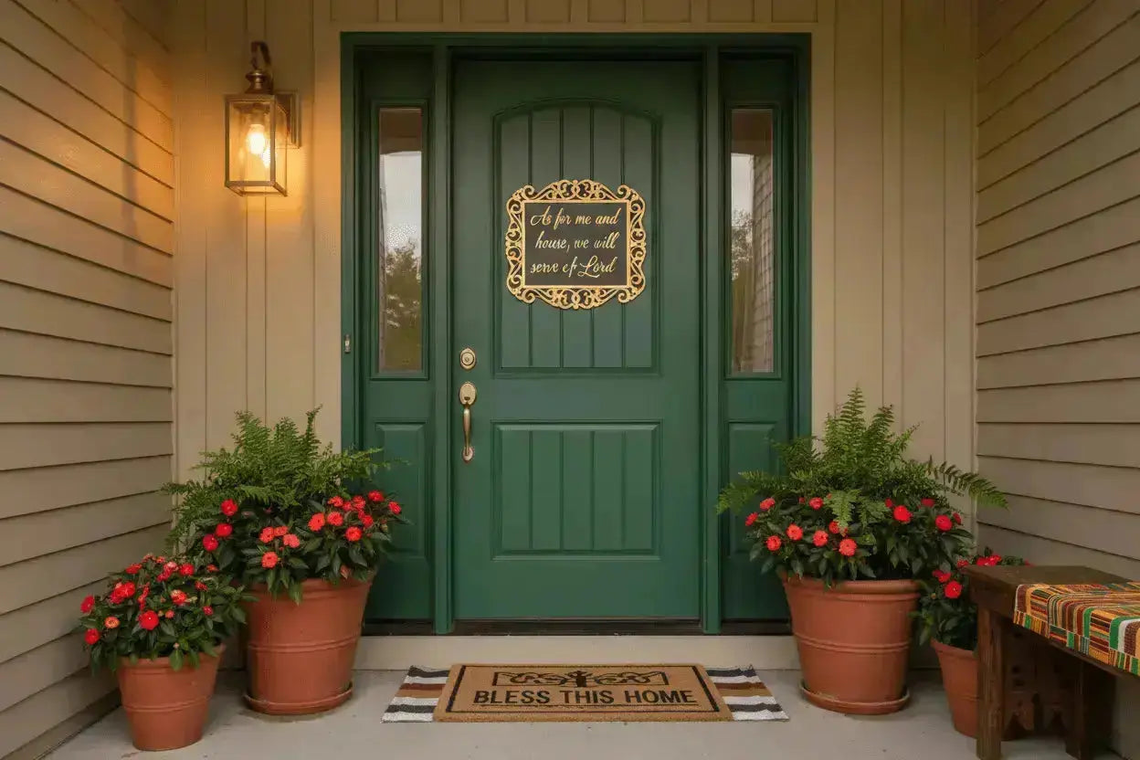 My Front Door's Secret: A Bible Verse and Incense That Always Cleanses My Space - Geechee Mama Candles