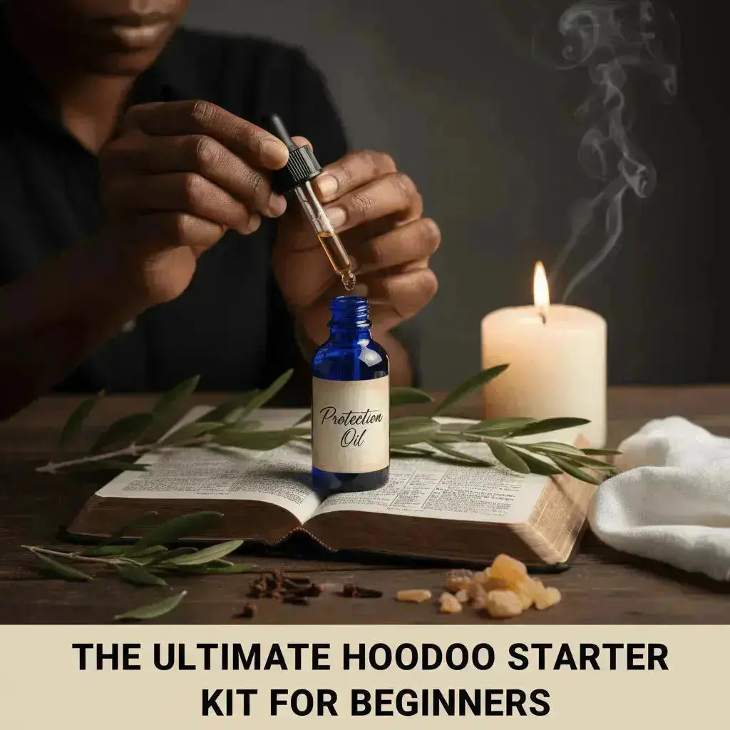 The Ultimate Hoodoo Starter Kit for Beginners: Essential Tools for Spiritual Protection - Geechee Mama Candles