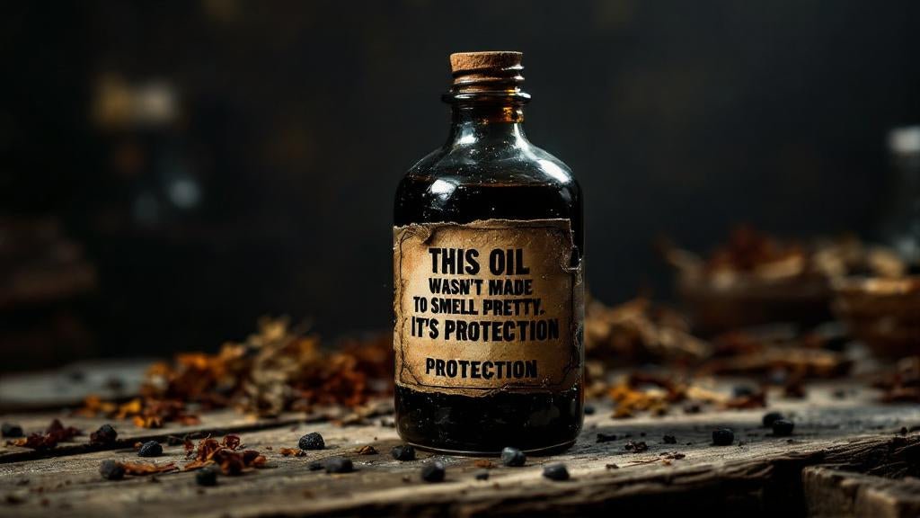 This Oil Wasn’t Made to Smell Pretty. It’s Protection.