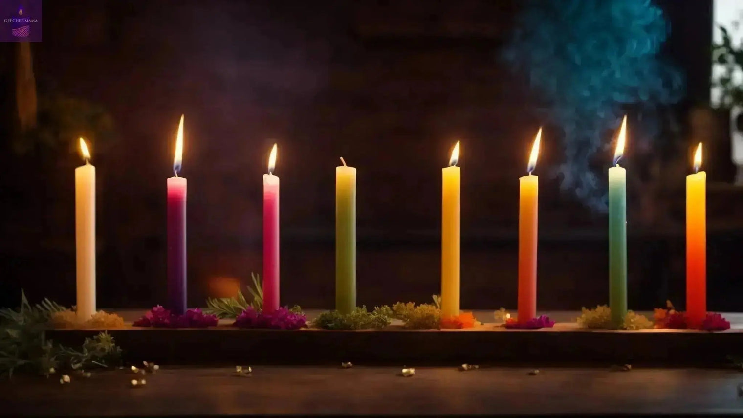 Unlocking the Magic: A Deep Dive into Candle Colors and Their Spiritual Significance - Geechee Mama Candles