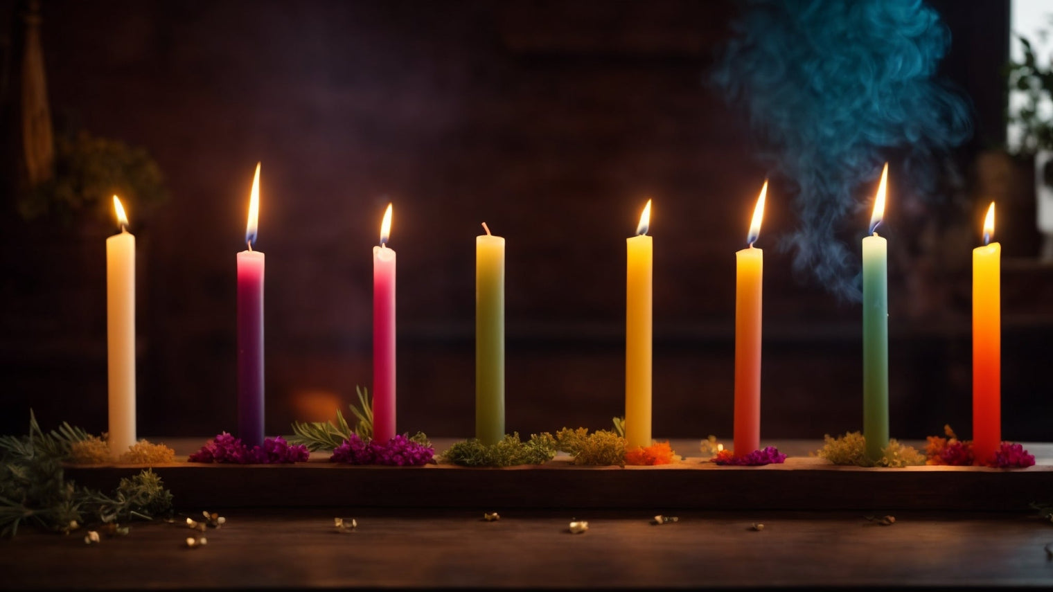 Unlocking the Magic: A Deep Dive into Candle Colors and Their Spiritual Significance - Geechee Mama Candles