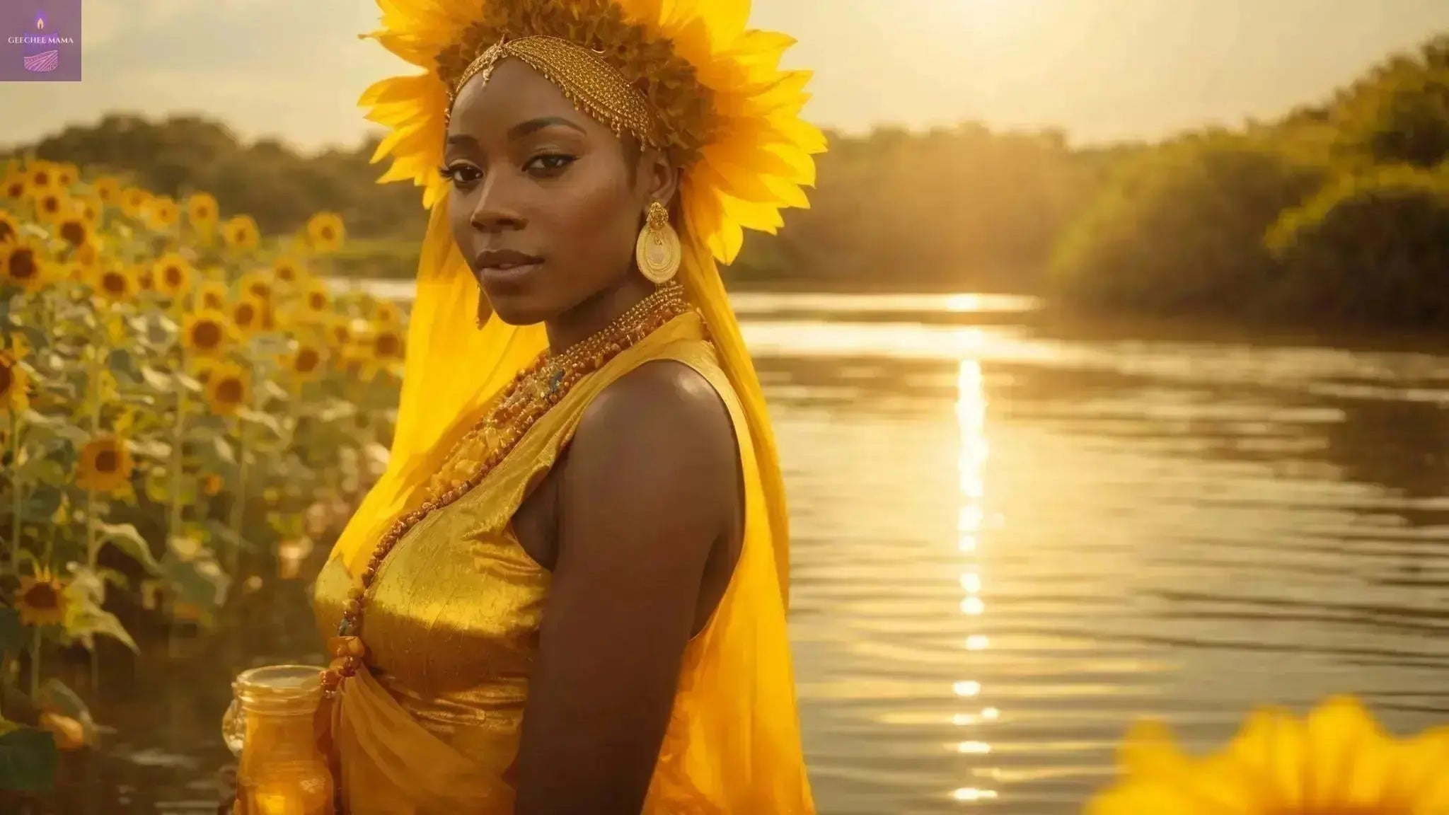 Who Is Oshun Oshun? The River Goddess of Love, Honey, and Divine Feminine Power - Geechee Mama Candles