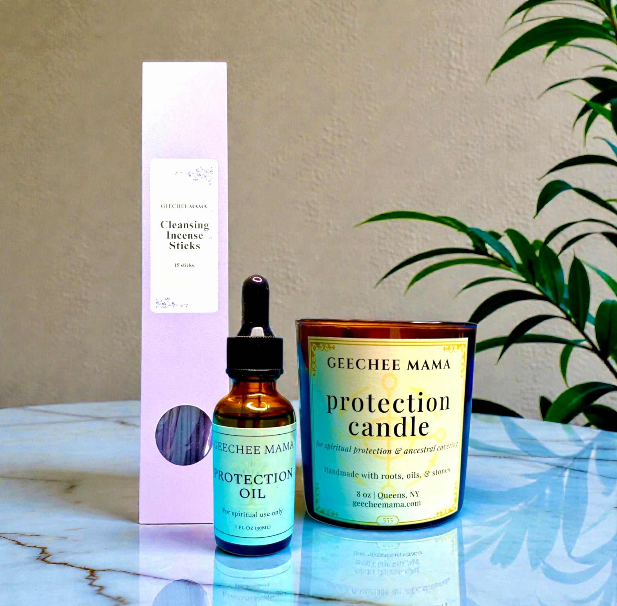 Complete Ancestral Protection Ritual Kit - Geechee Mama Candles