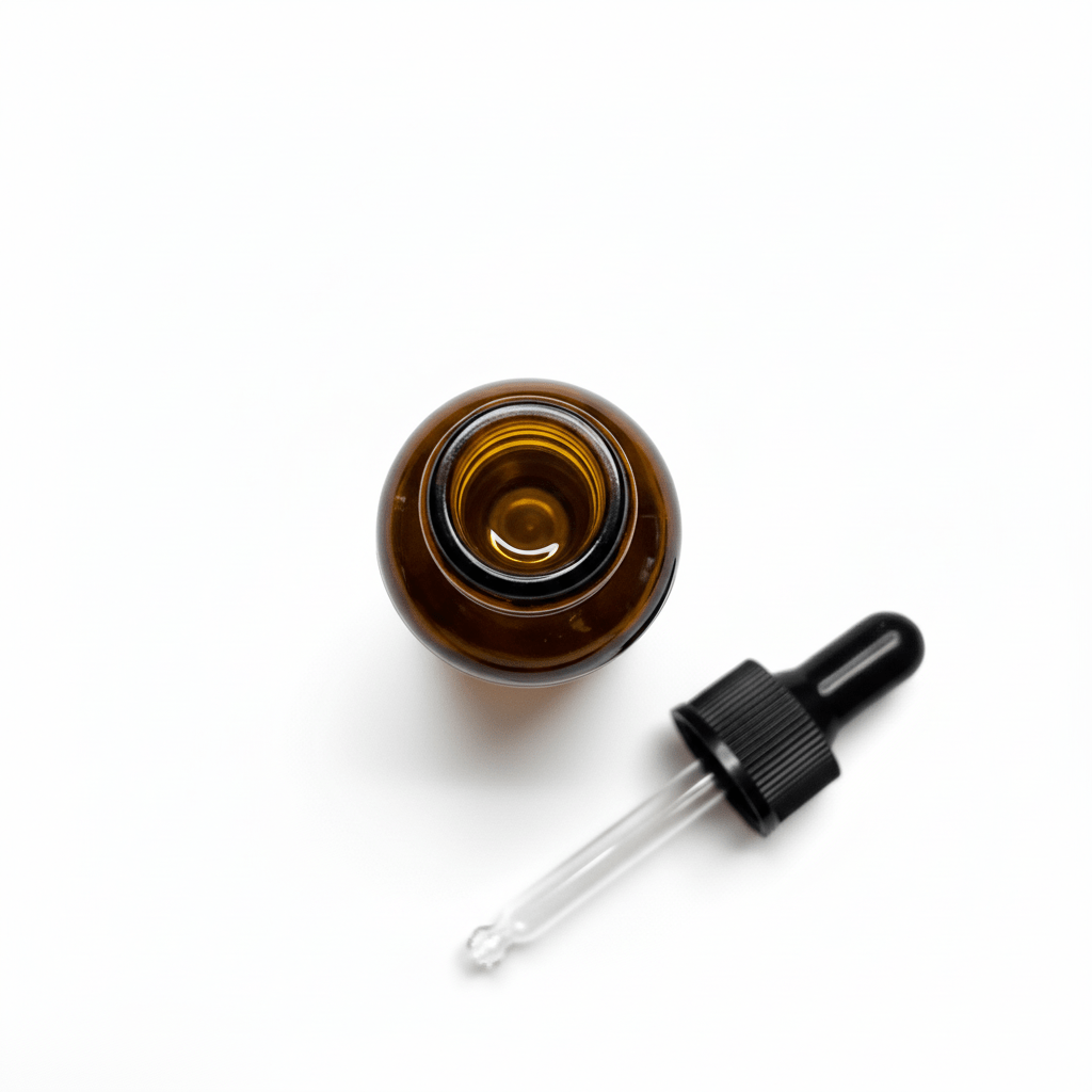 Divine Protection Oil - Looking Into Open Bottle