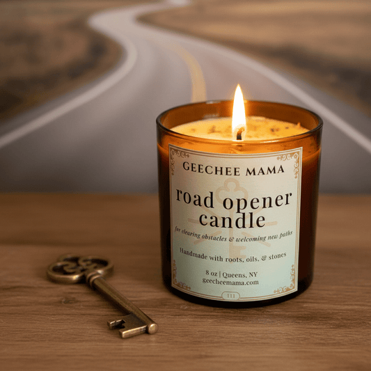 Fixed Road Opener Candle - Geechee Mama Candles