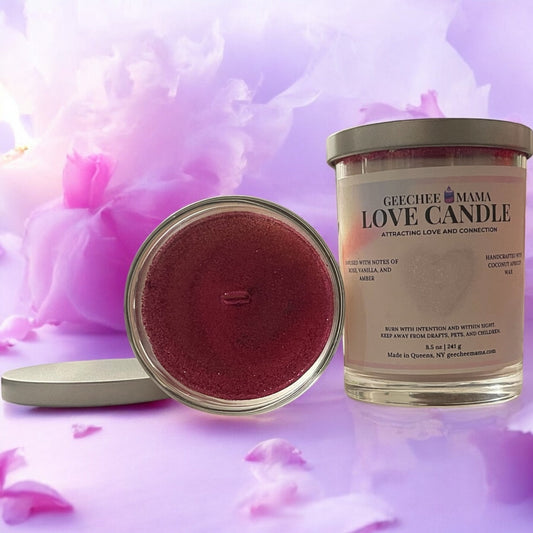Love Candle - Geechee Mama Candles authentic hoodoo candle for protection