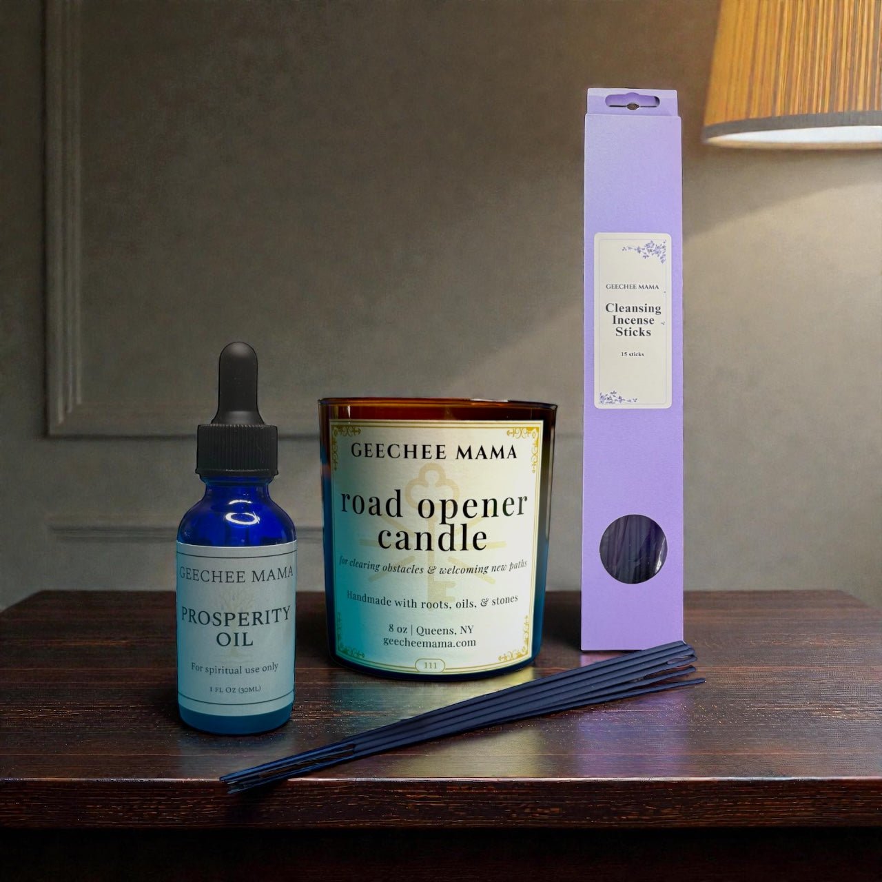 Prosperity Road Opener Ritual Kit - Geechee Mama Candles