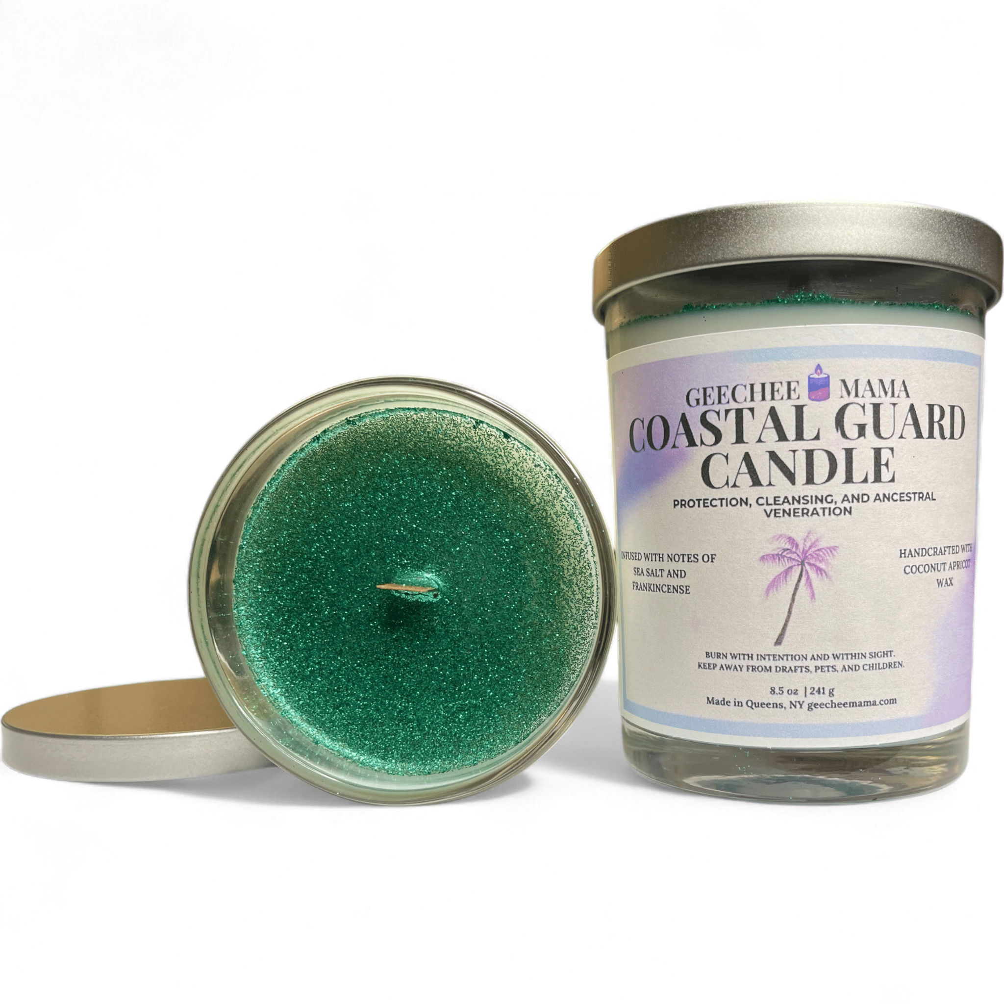 Protection Candle - Geechee Mama Candles