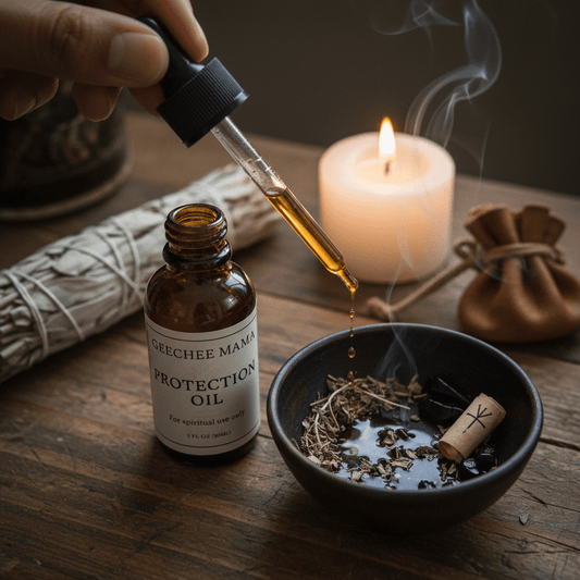 Protection Oil - Geechee Mama Candles