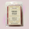 Load image into Gallery viewer, Wrong House. Fiery Wall of Protection Hoodoo Ritual Wax Melts - Geechee Mama

